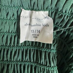 Abercrombie Kids Green Casual Dress